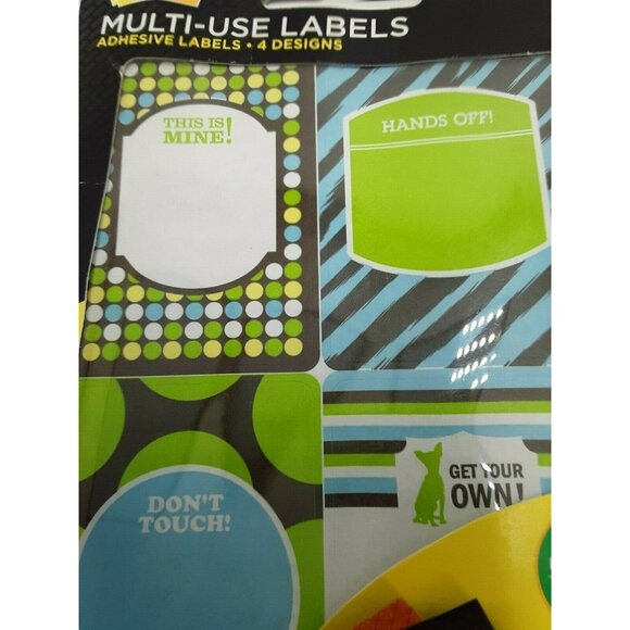 Post It Labels School Office This is Mine Hands Off Dont Touch Get Your own - Picture 5 of 6